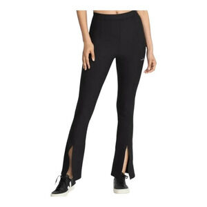 Johnny Was Calme Black Ease Split Leg Flare Leggings, NWOT